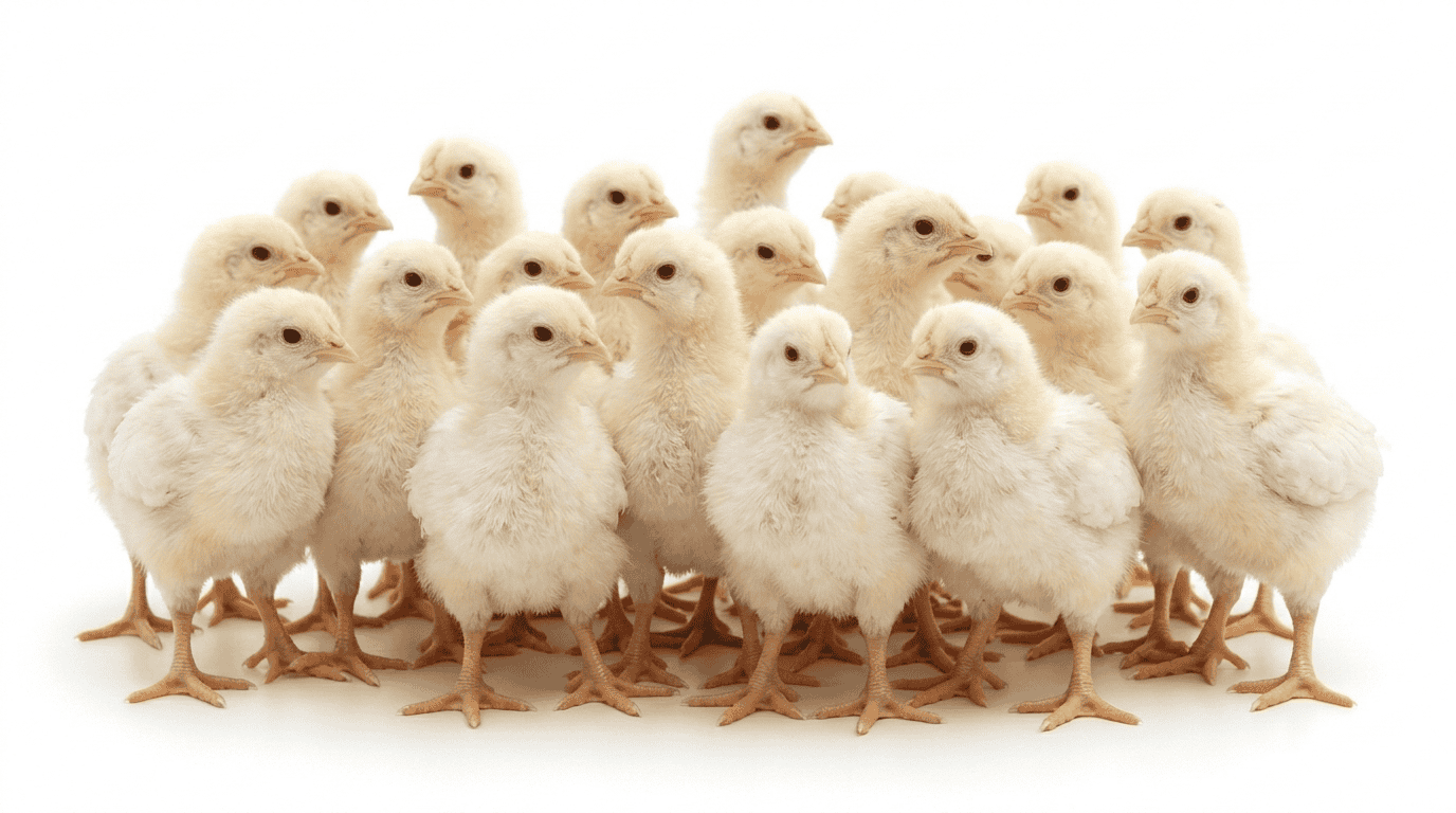 25 X Three Week Broiler Chicks